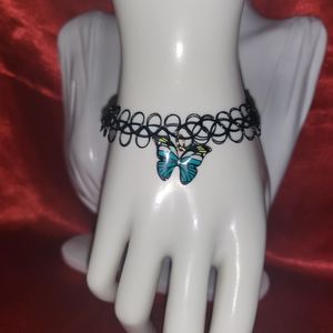 90s boho Butterfly Charm bracelet